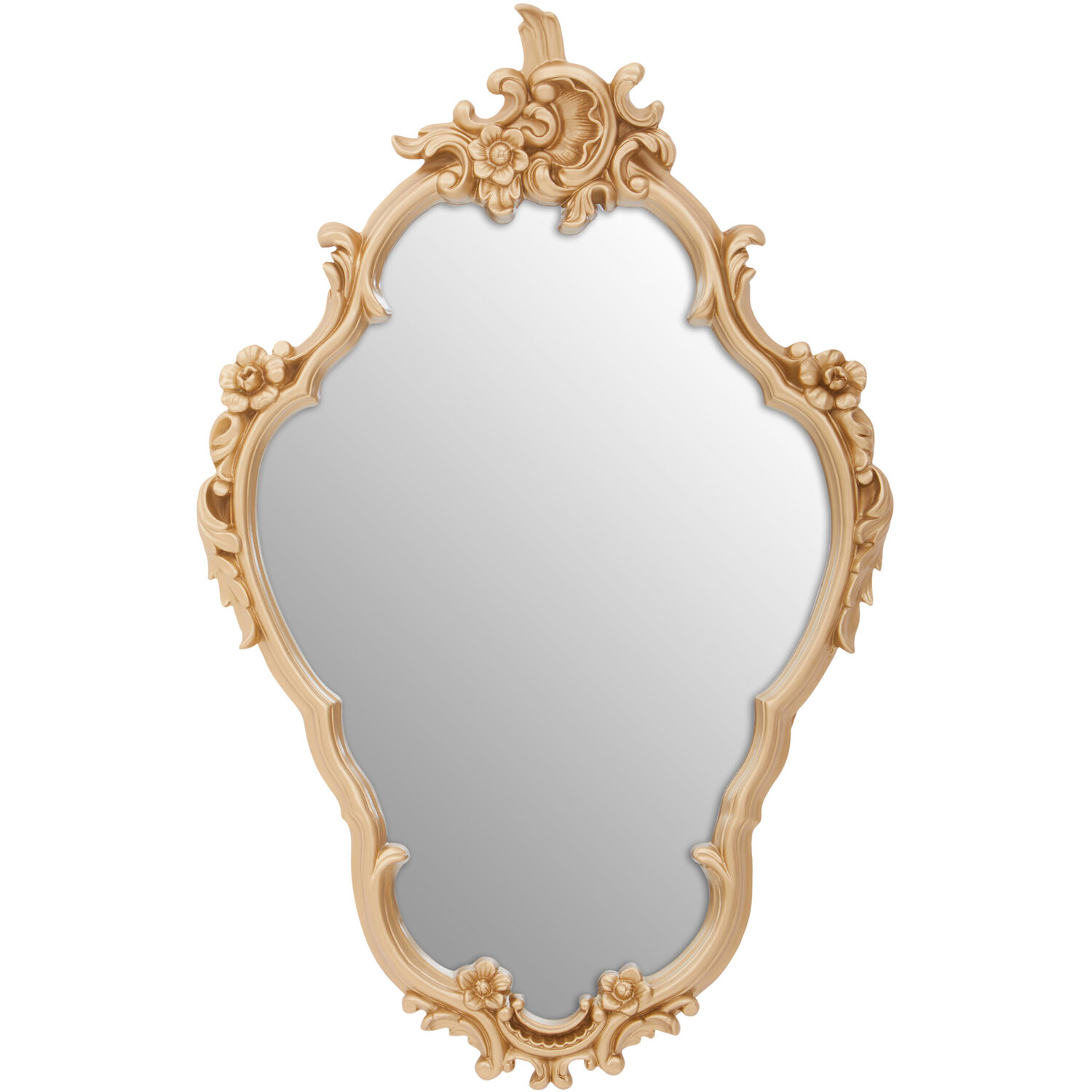 Holmes Large Champagne Wall Mirror - Gold