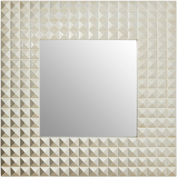 Marcia Silver Octagonal Wall Mirror