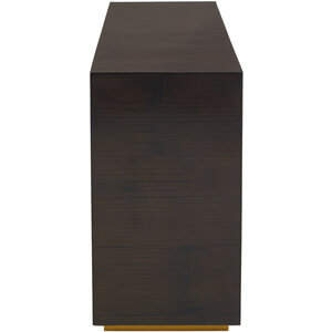 Gabelle Ebony and Natural Bamboo Console Table
