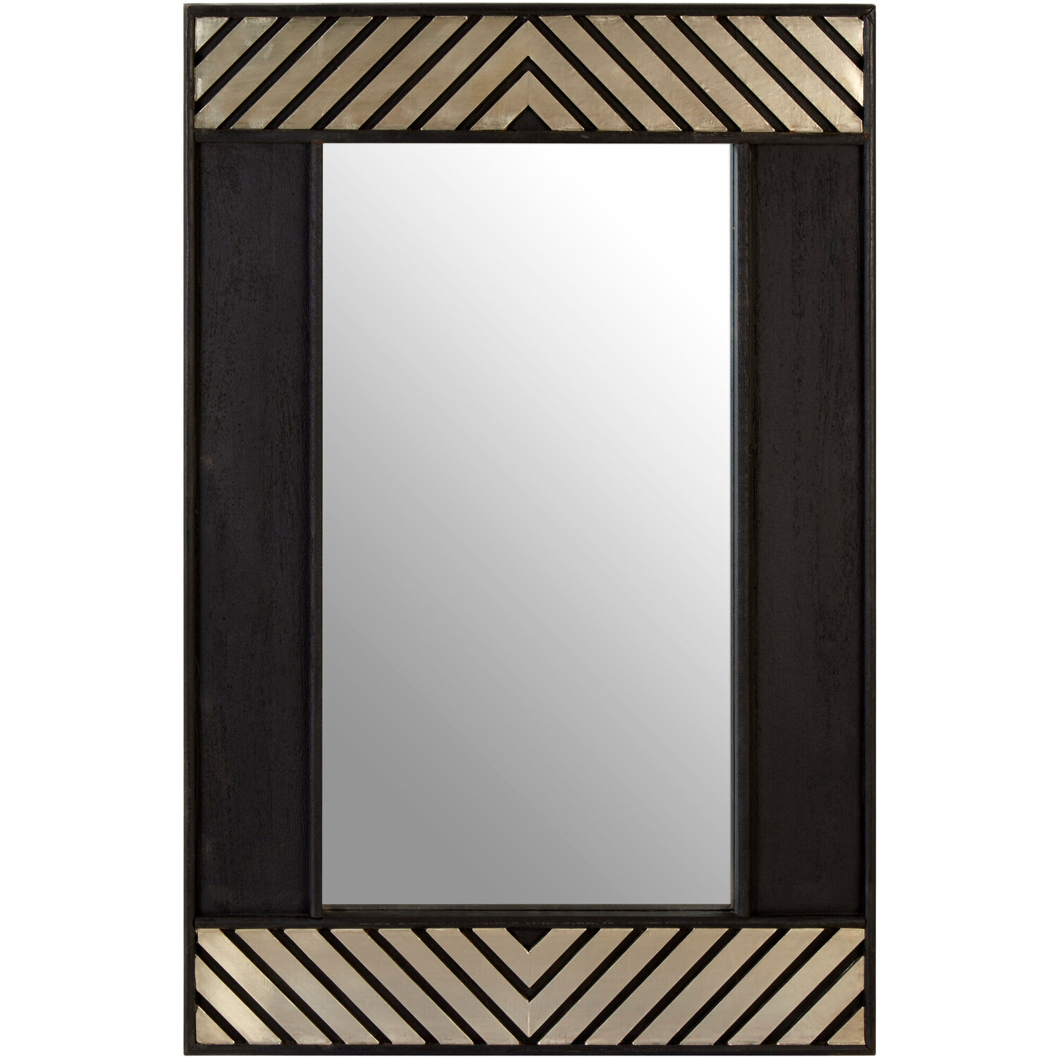 Verona Petal Wall Mirror - Black
