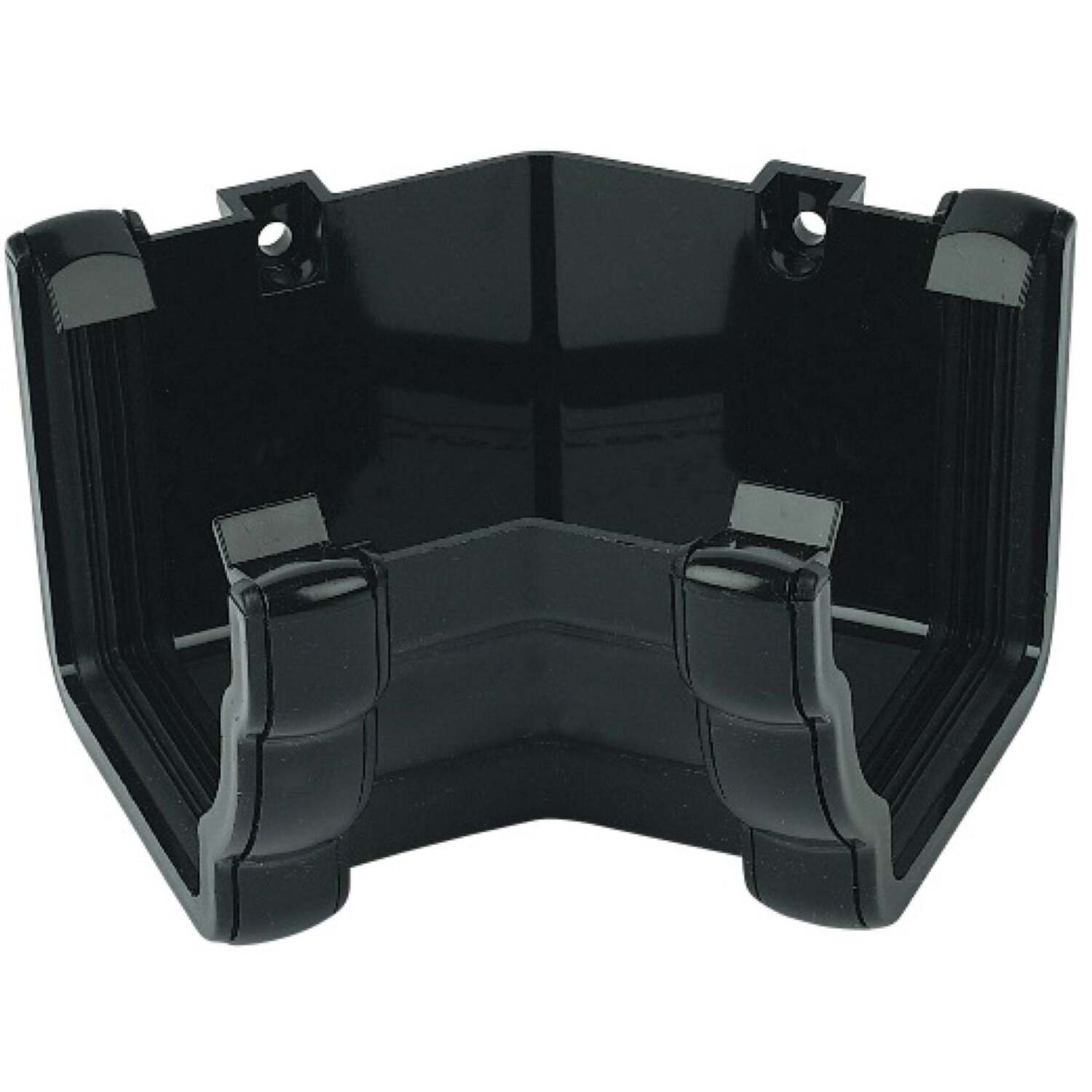 Floplast Niagara 135 Degree Internal Angle Black - Ran3 - Gutter System Component