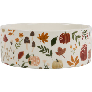 Pumpkin Patch Design Pet Bowl