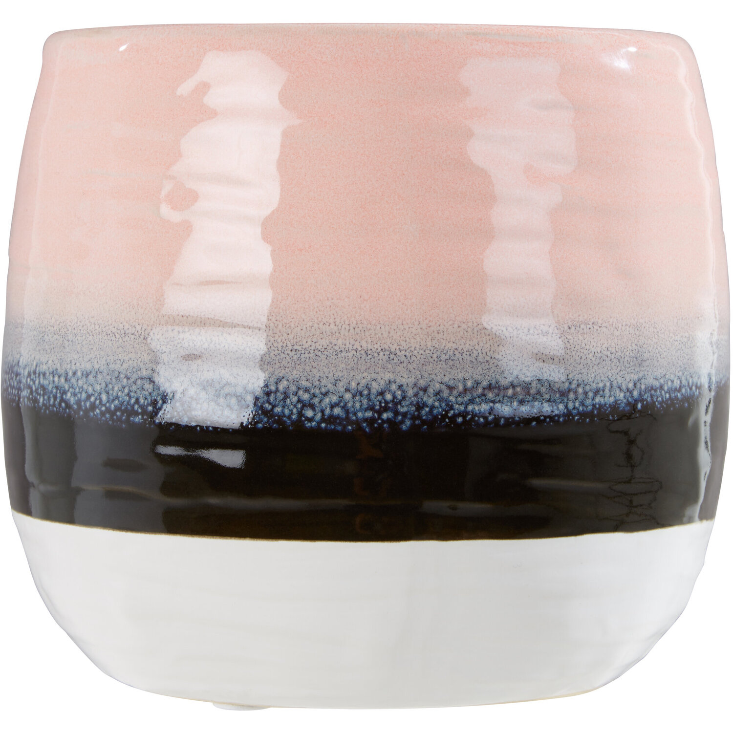Caldera Large Dip Dye Effect Planter - Multicolour