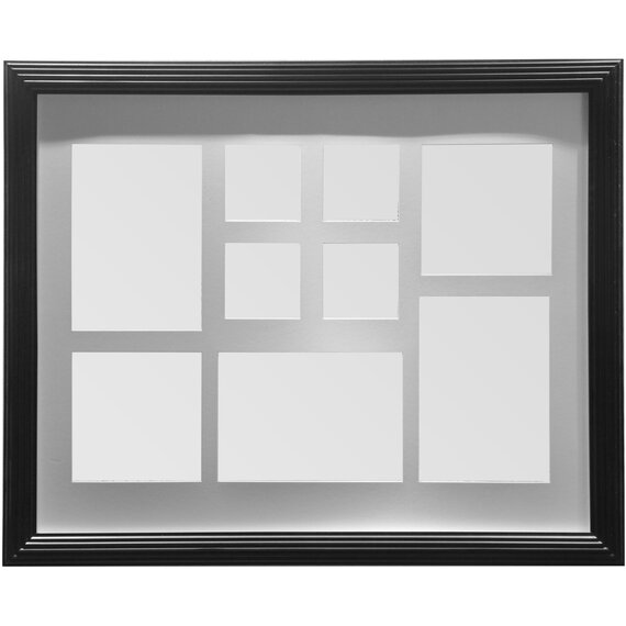 Maren Black 9 Multi Photo Frame