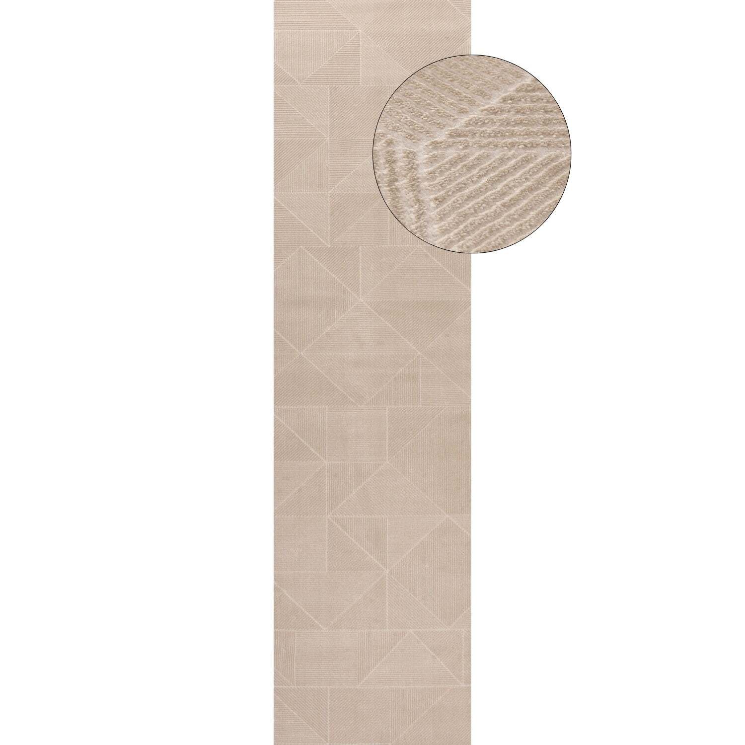 The Rugs Beige Carmel Rug Abstract | 6000 - 80X300 Cm - Image 3