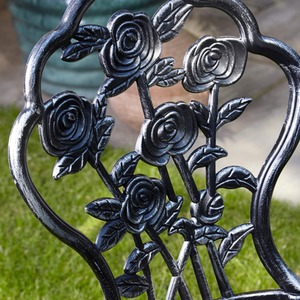 Grey Home Source Rose Outdoor Garden Patio 2 Seater Bistro Set shot 14210844