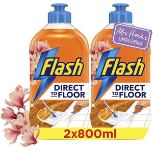 Pack of 2 Flash Direct to Floor Liquid Cleaners