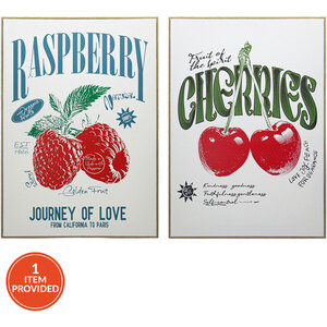Framed Vintage Fruit Print