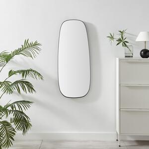 Elodie Metal Large 120x50 Pebble Shape Wall Mirror