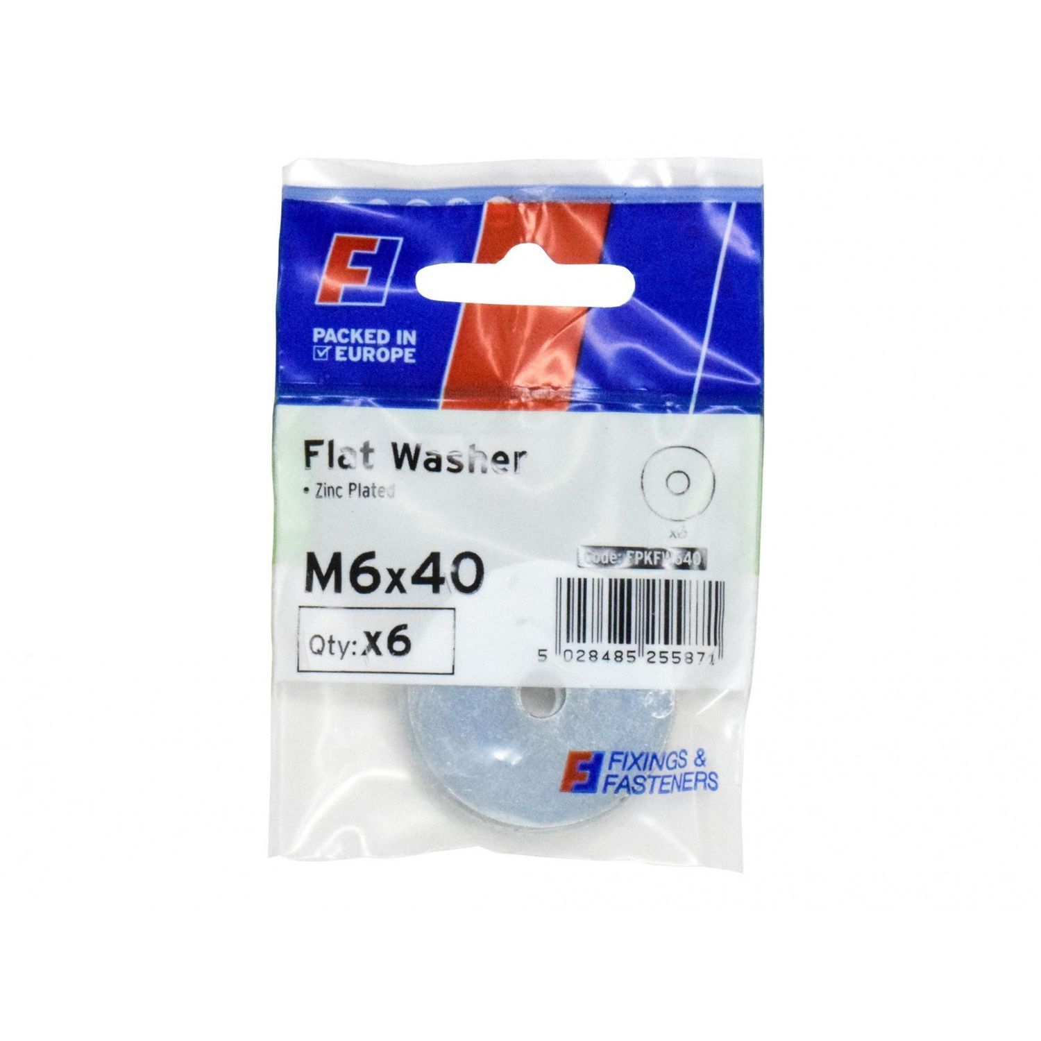 Forgefix Flat Washers Zp, Forgepack - Multi Colour