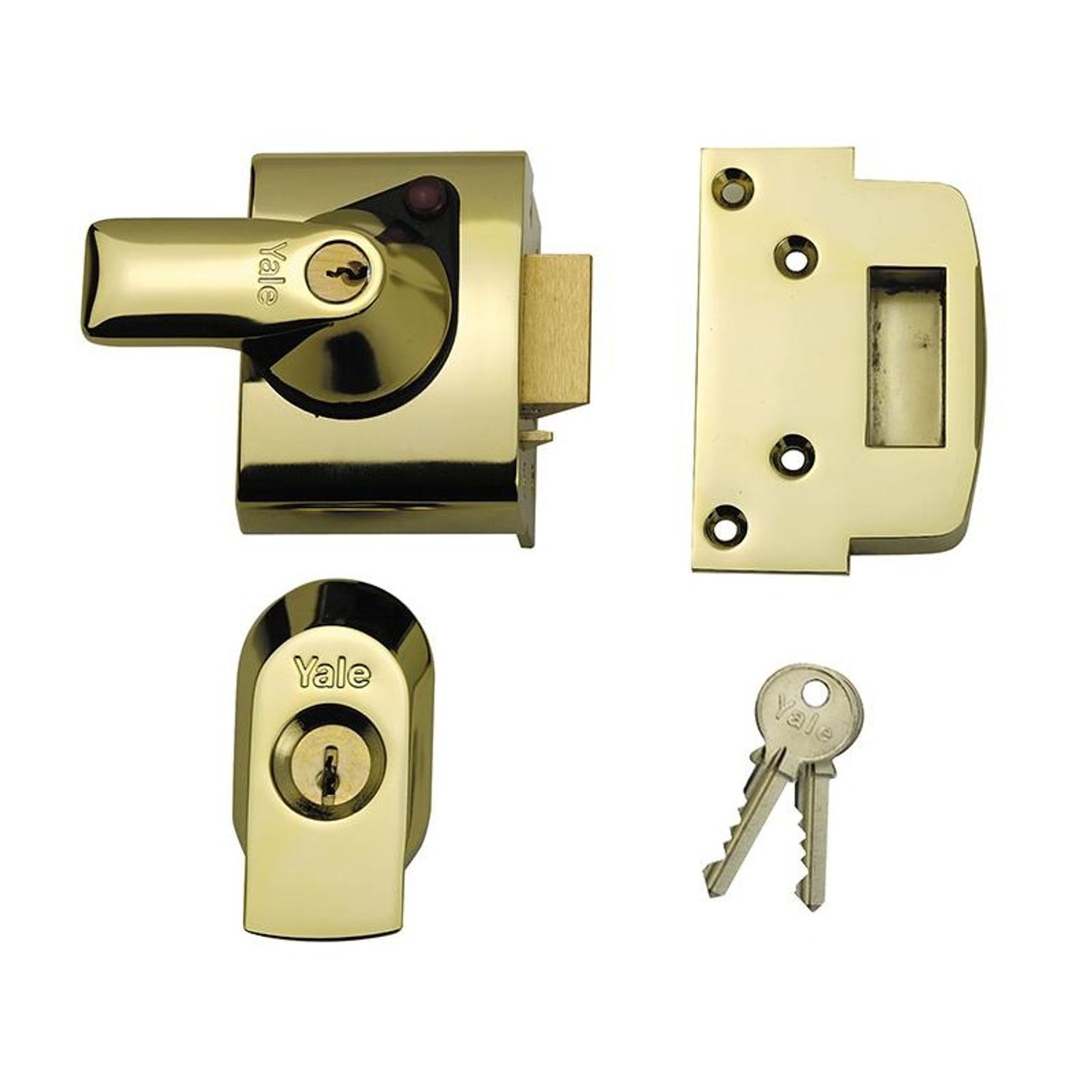 Yale Locks Bs2 British Standard Nightlatch - Multi Colour