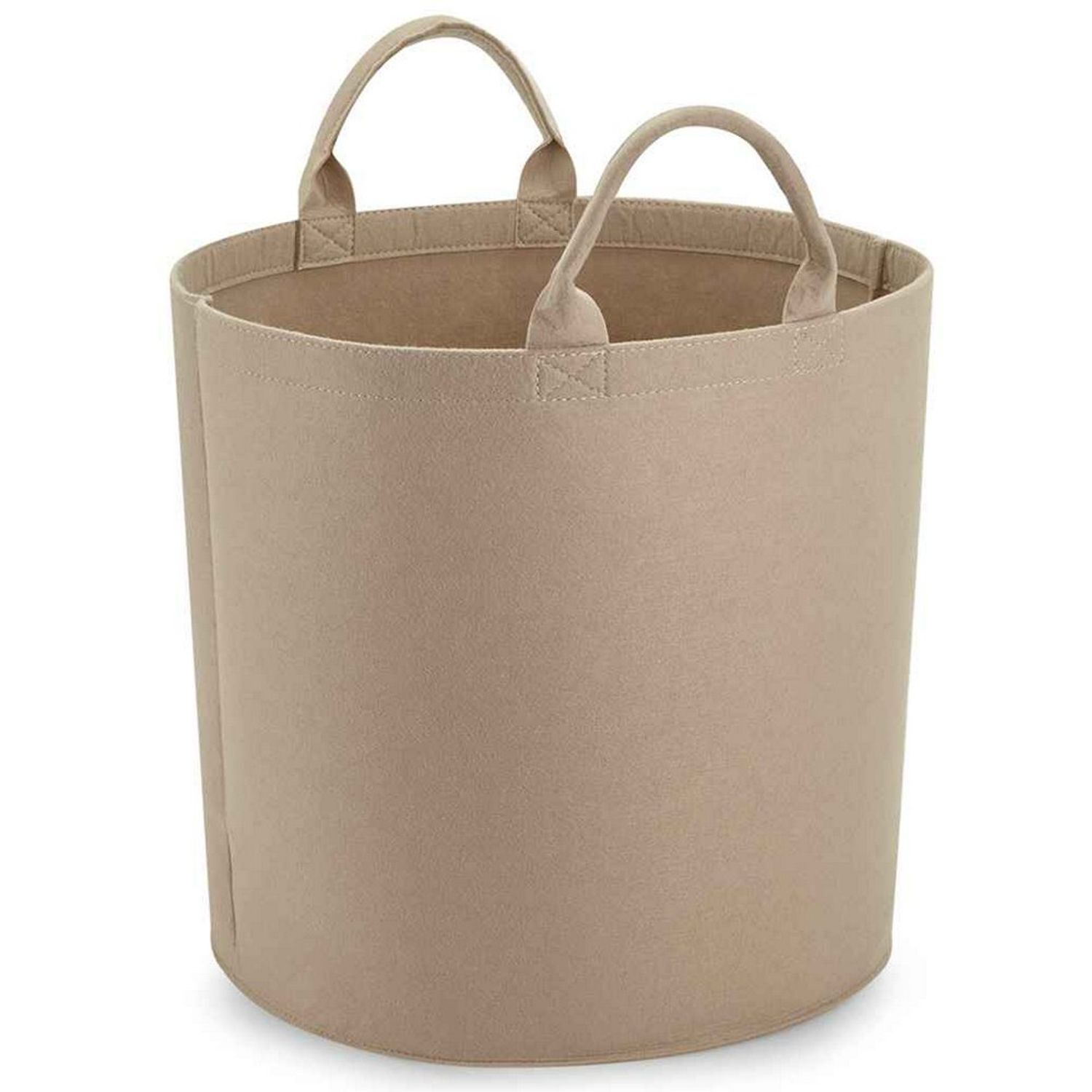 Bagbase Felt Laundry Basket - Sand