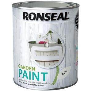 Ronseal Garden Paint Daisy 750ml - Exterior Wood and Metal Paint