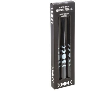 Something Different Magic Moon Phases Taper Candle (Pack of 3)
