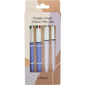 Purple Crush Colour Pen Set