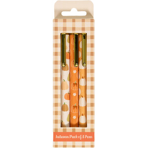 Pack of 3 Autumn Pens