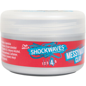 Wella Shockwaves Ultra Messy Matt Clay