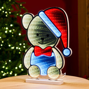 LED Bear Infinity Light