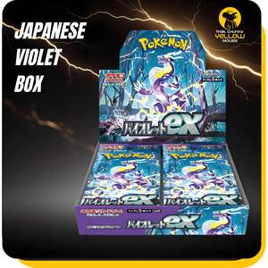 Set of 30 Japanese Violet Ex Scarlet & Violet Base Set Booster Box