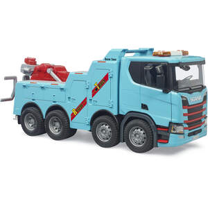 Bruder Scania Super 560R Heavy tow truck with L S Module Detailed Vehicle & Playset Model