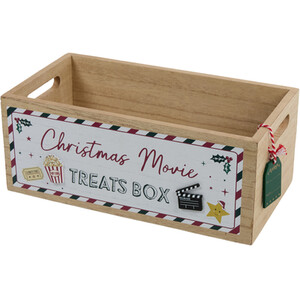 Christmas Text Movie Treat Box