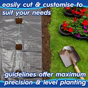 110gsm Weed Control Membrane 4m x 25m