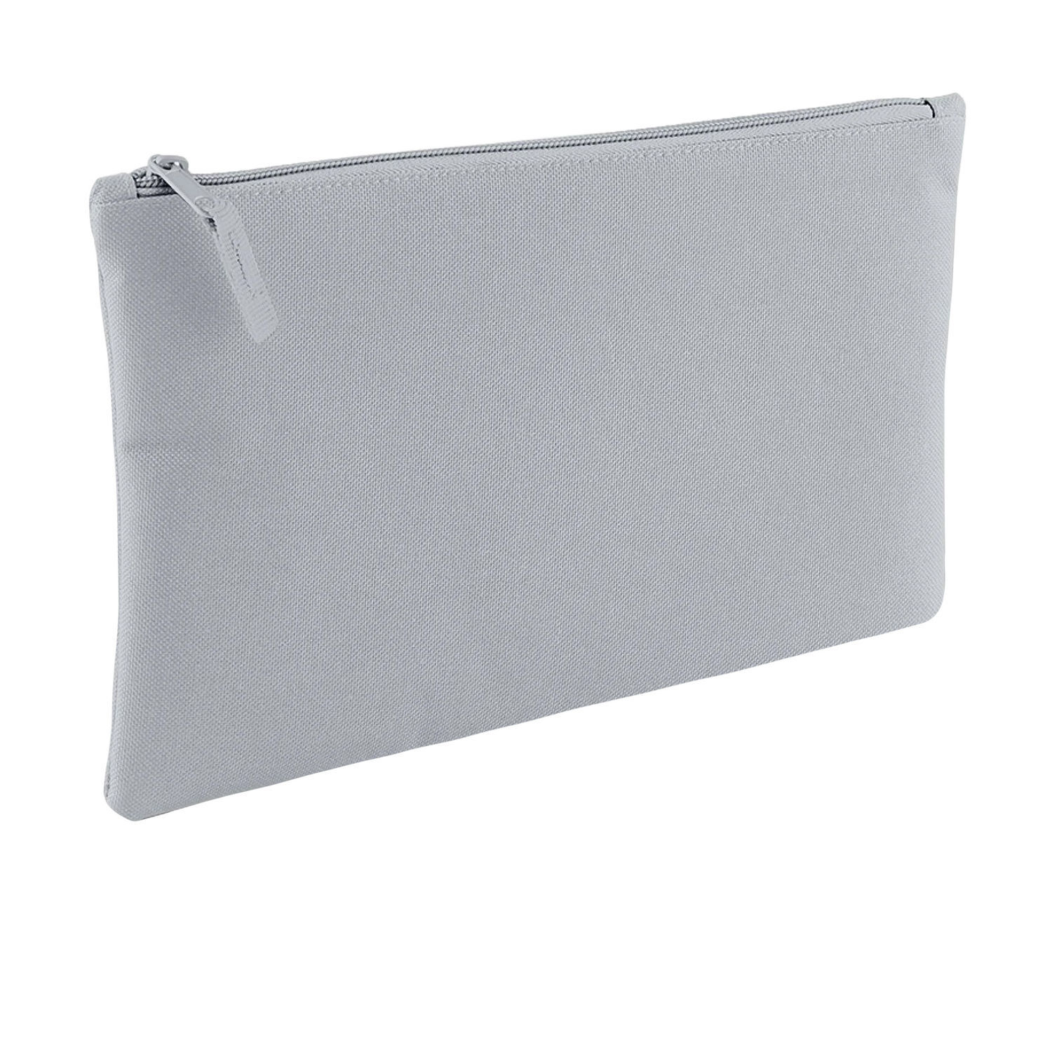 Bagbase Grab Zip Pocket Pouch Bag (Pack Of 2) - Light Grey