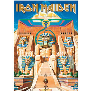 Iron Maiden Powerslave Postcard