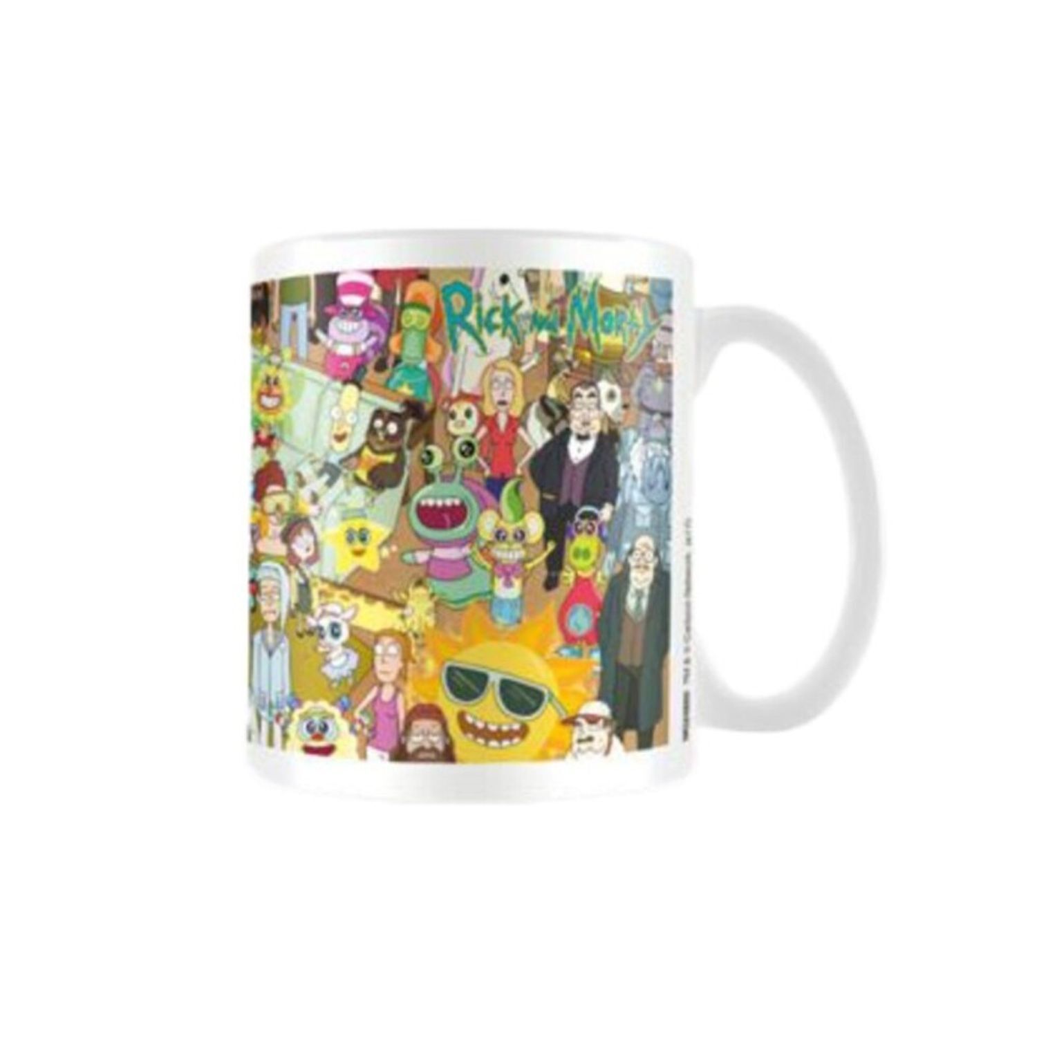 Rick And Morty Characters Mug - Multicoloured