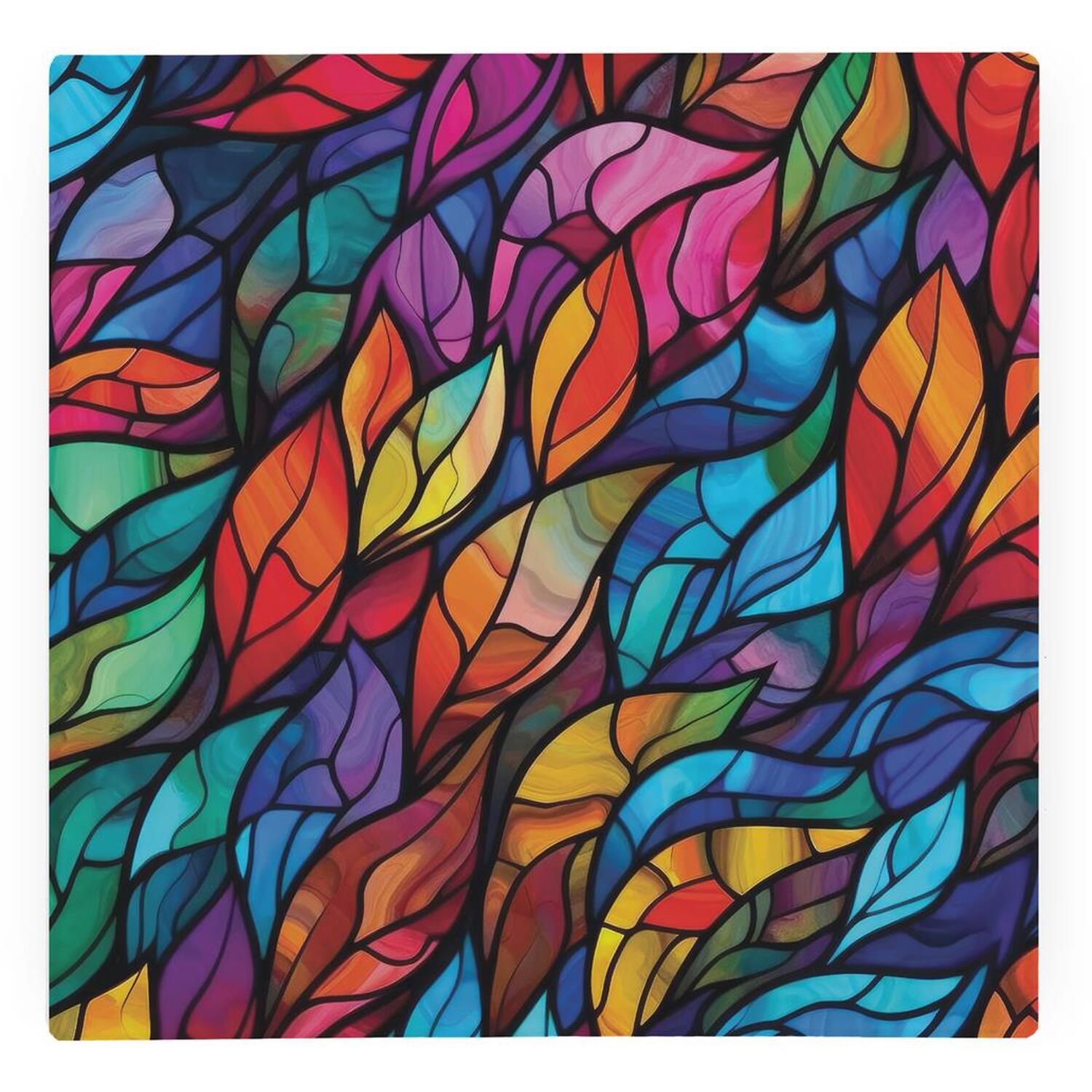 Image of Stained Glass Pattern Glass Hot Pot&hellip;