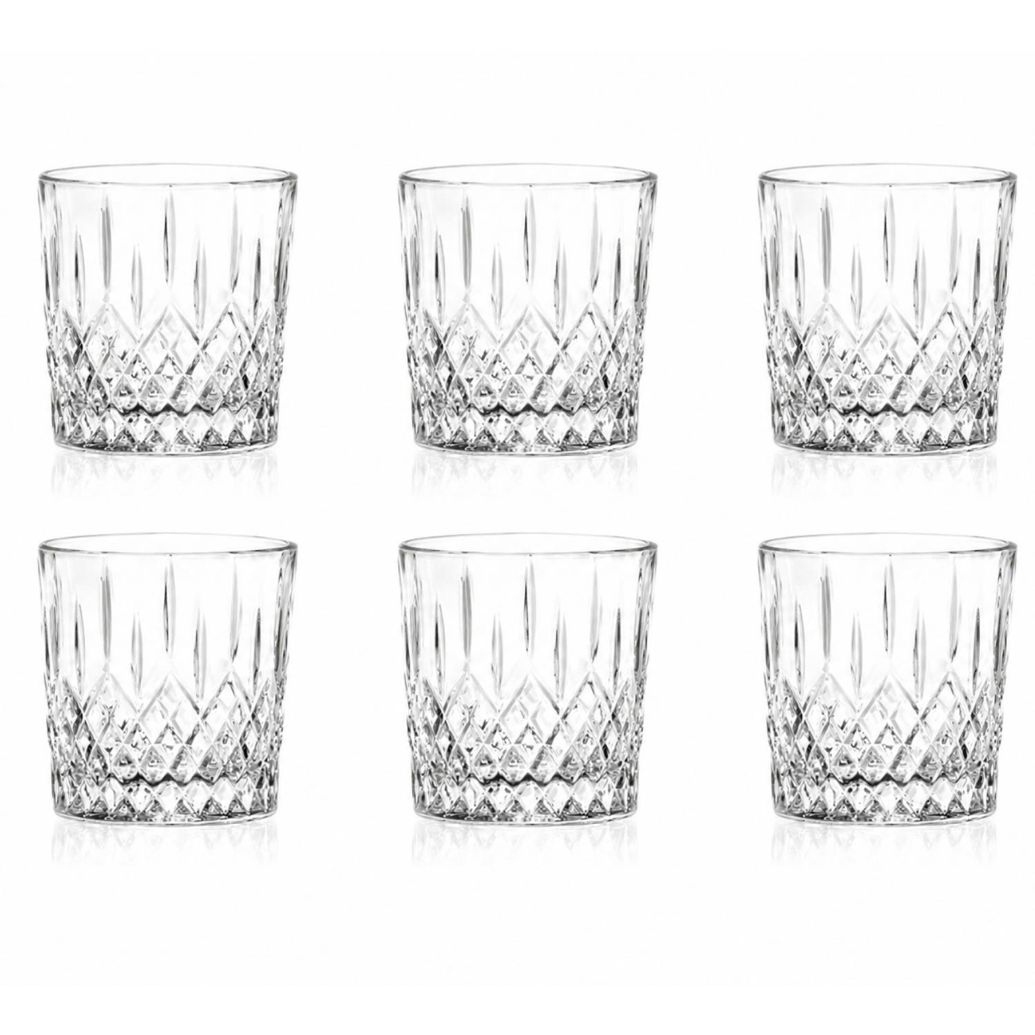 Rackhams Light London Crystal Glass 320Ml Tumblers Set Of 6 - 320Ml - Clear - Glass - Image 5