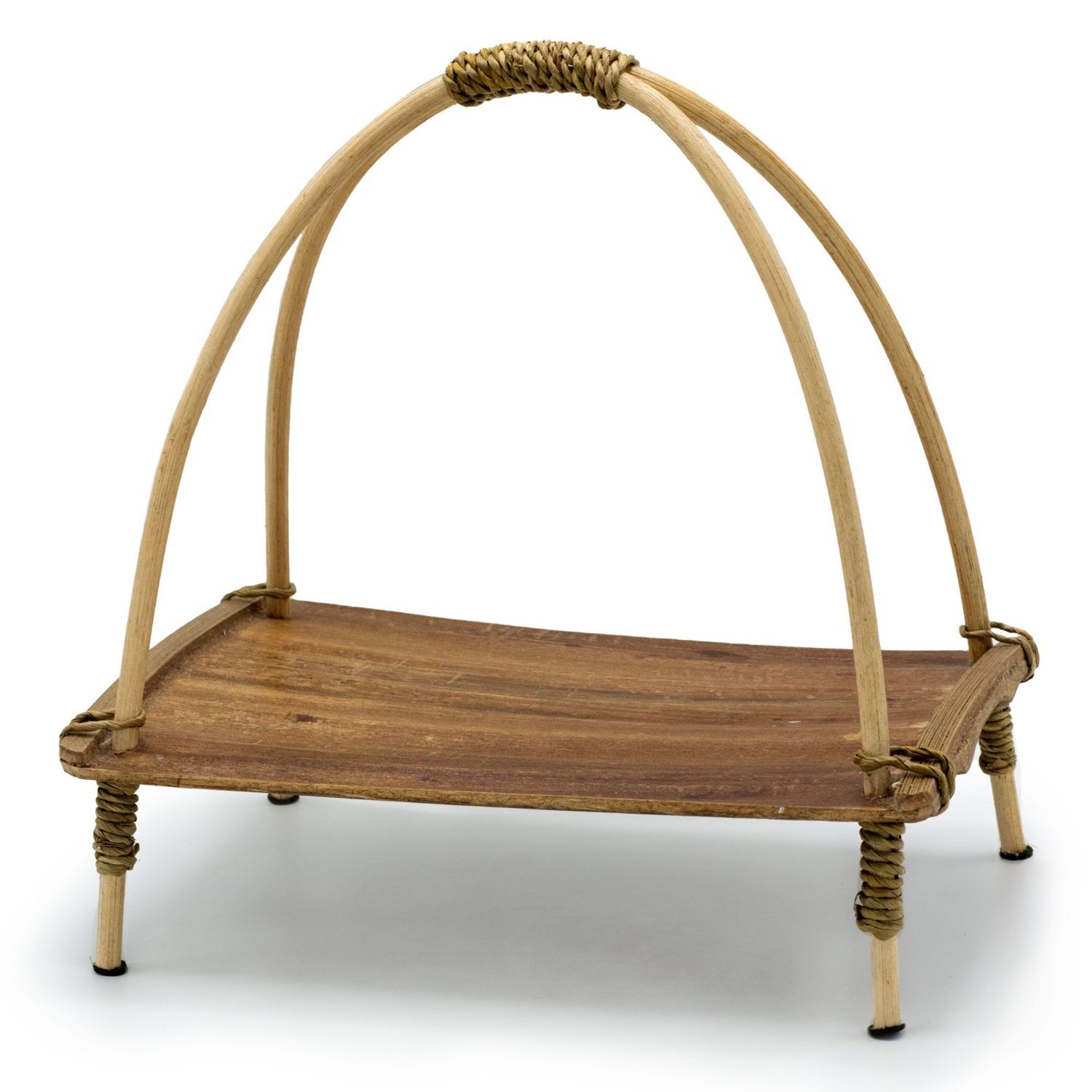 Image of Handcrafted Coconut Leaf Tea Stand Eco&hellip;