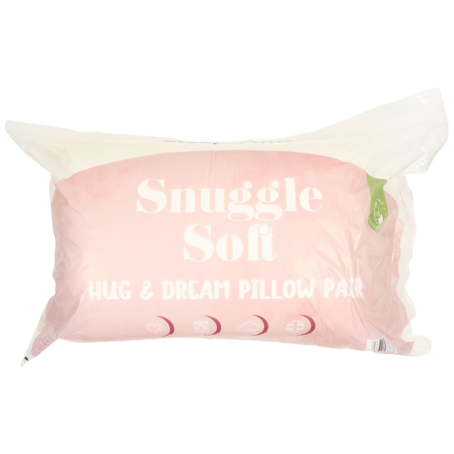 Pack of 2 Snuggle Soft Pillows
