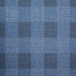 Sample of Isla Check Wallpaper in Navy and Silver