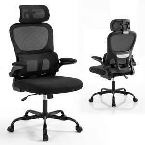 Costway Ergonomic Mesh Office Chair With High Back Adjustable Headrest