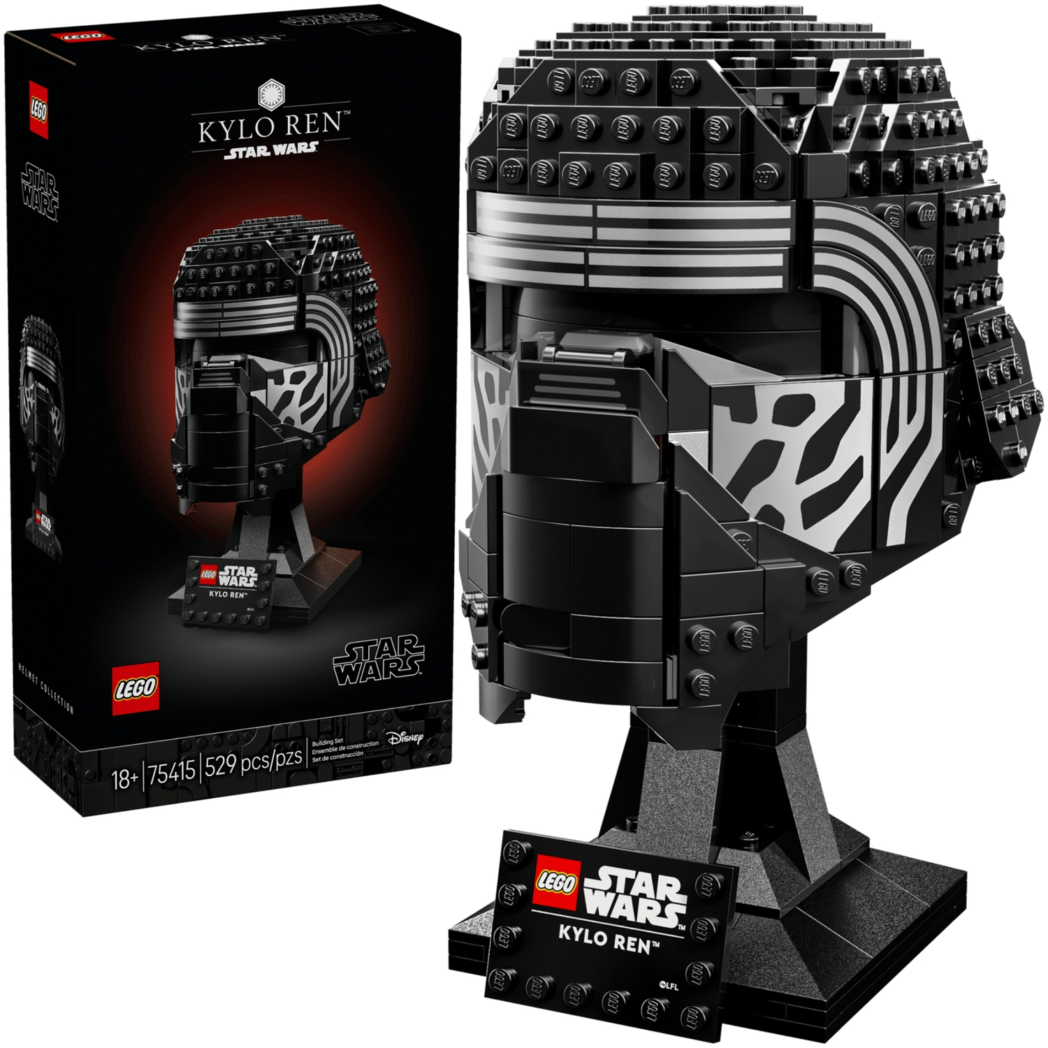 Lego Star Wars 75415 Kylo Ren Helmet - Multi