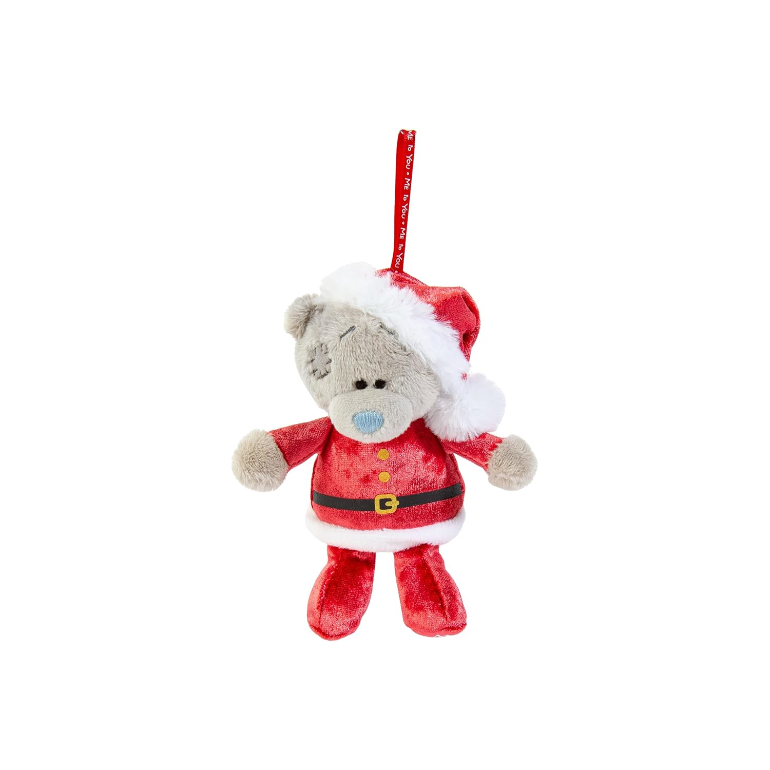 Me to You Plush Tree Decoration Tatty Teddy Dressed As Santa Official Collection - Image 3