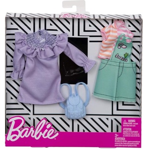 Barbie Complete Look Purple Dress Fashion Pack