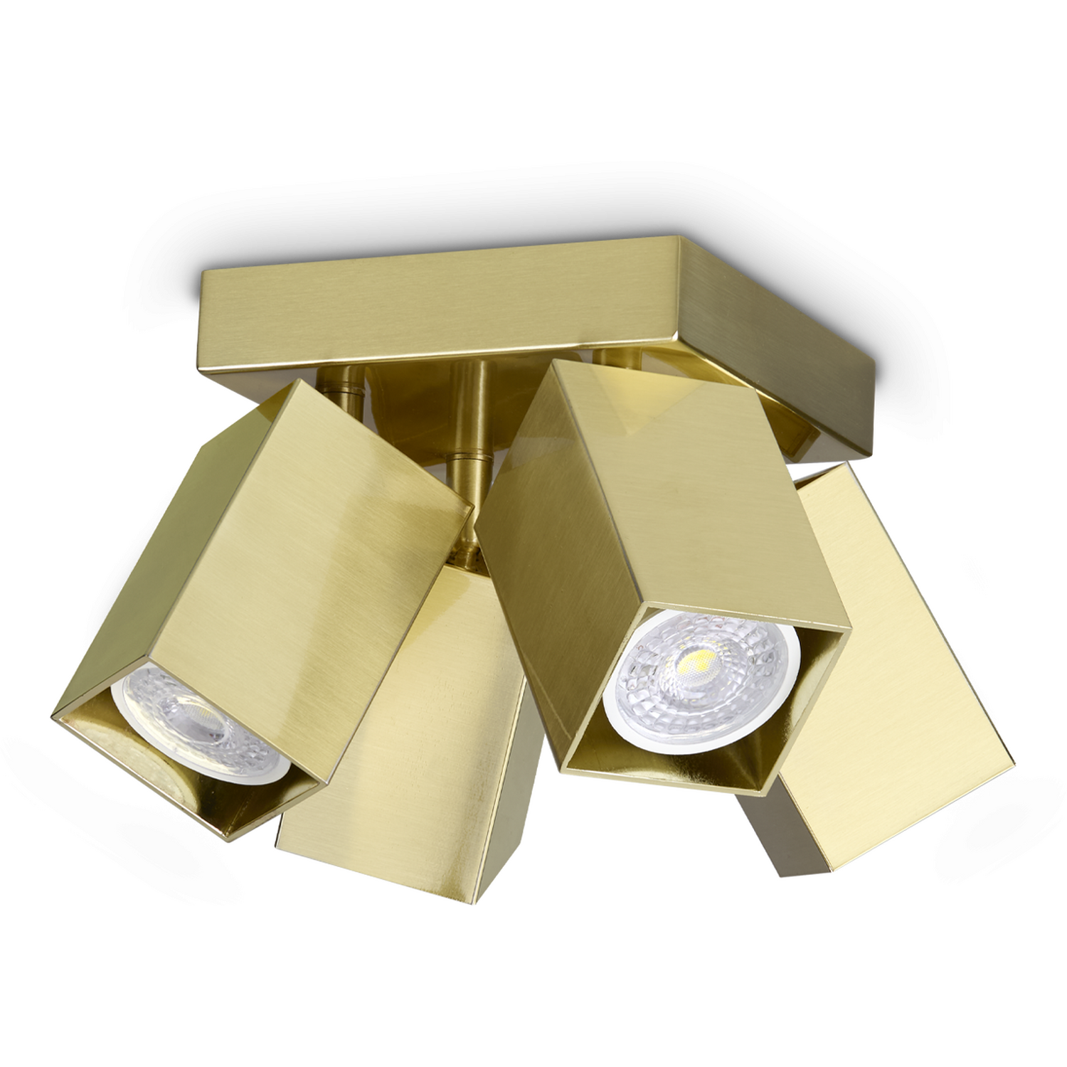 Ideal Lux Lighting Dynamite Spotlight Brass A - Brass