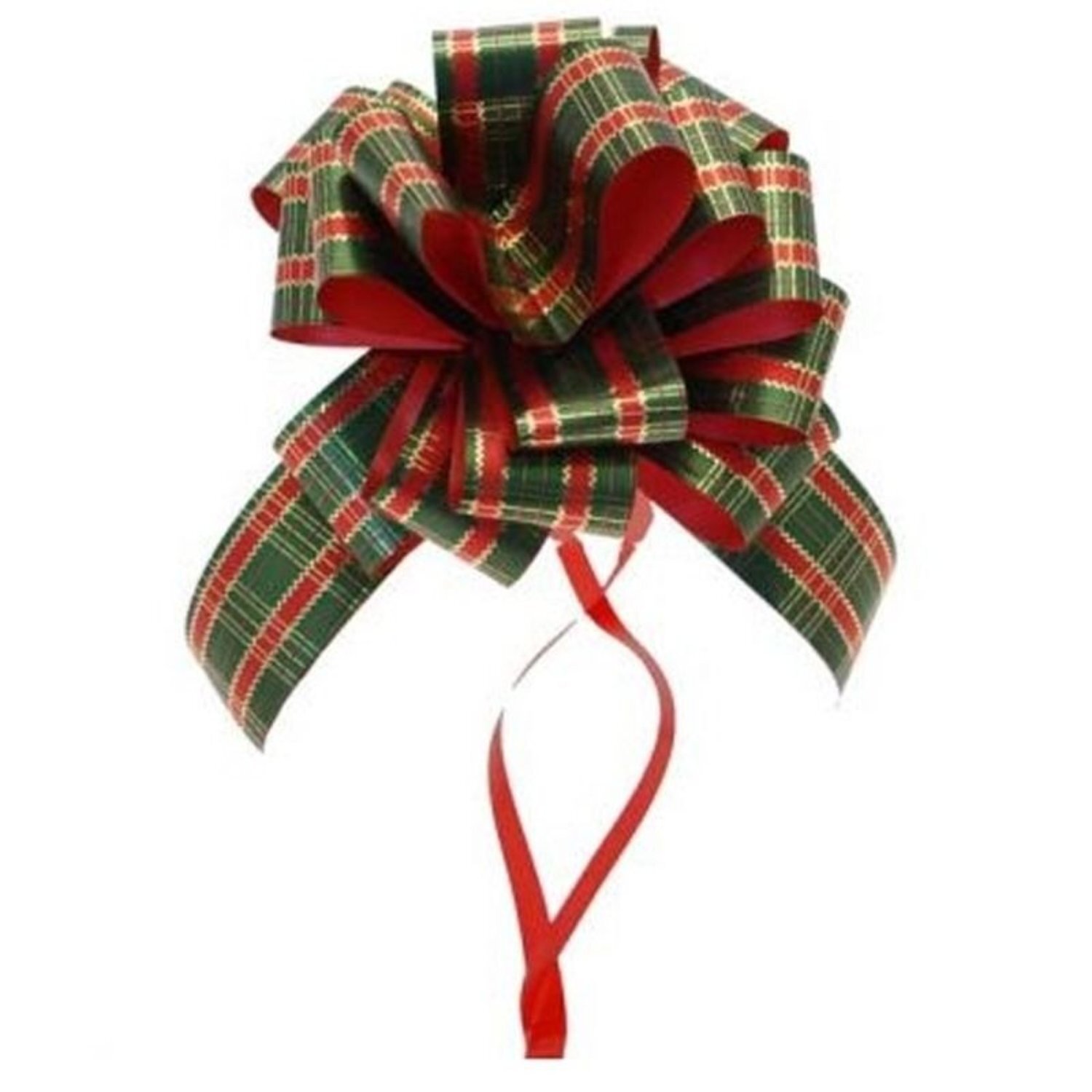 Kdmd Unisex Dark Green Tartan Pull Bows 31Mm - Image 2