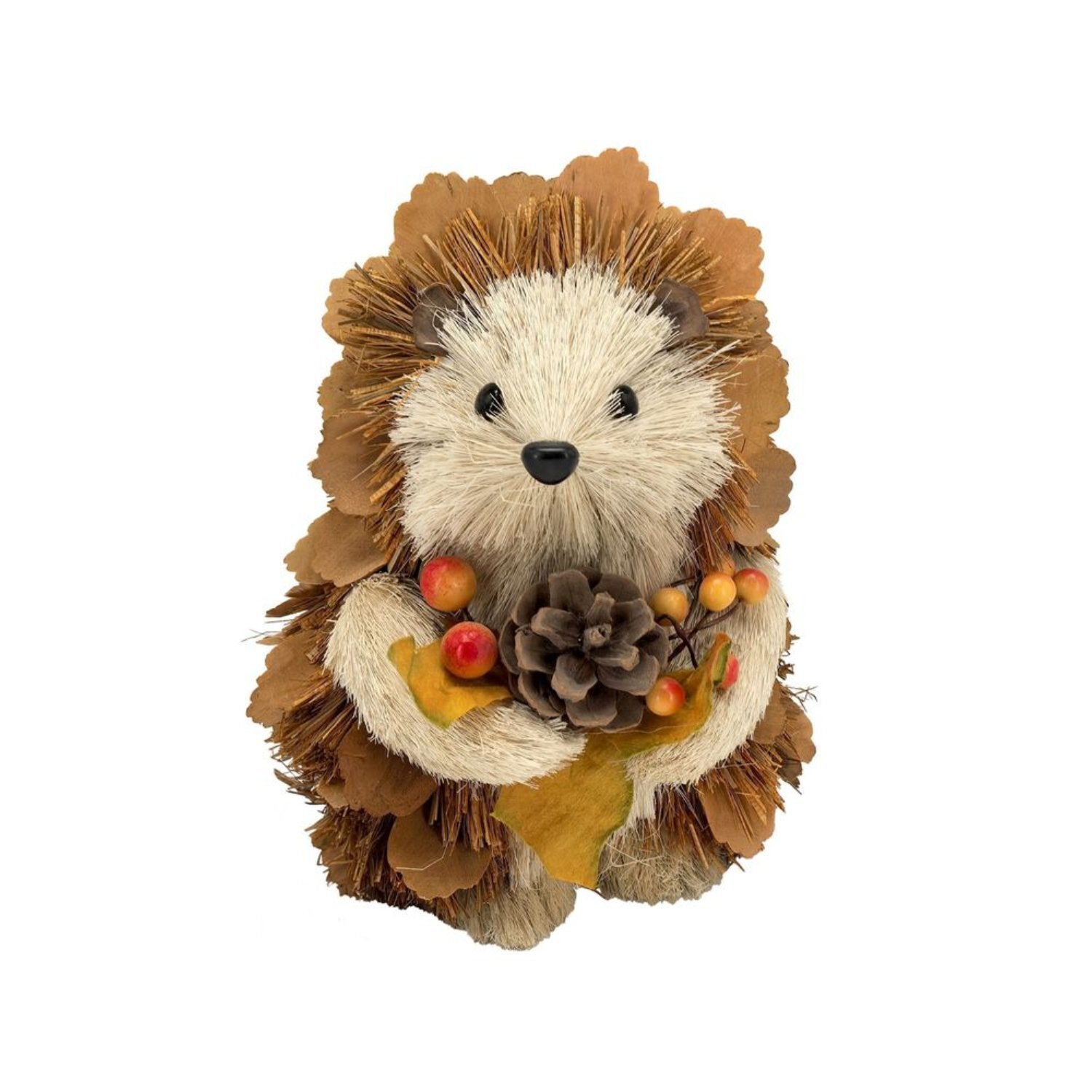 Kdmd Unisex Brown Autumn Grass Hedgehog Ornament 18Cm In - Image 2