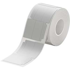 B Range 30x30mm Transparent Thermal Label Roll