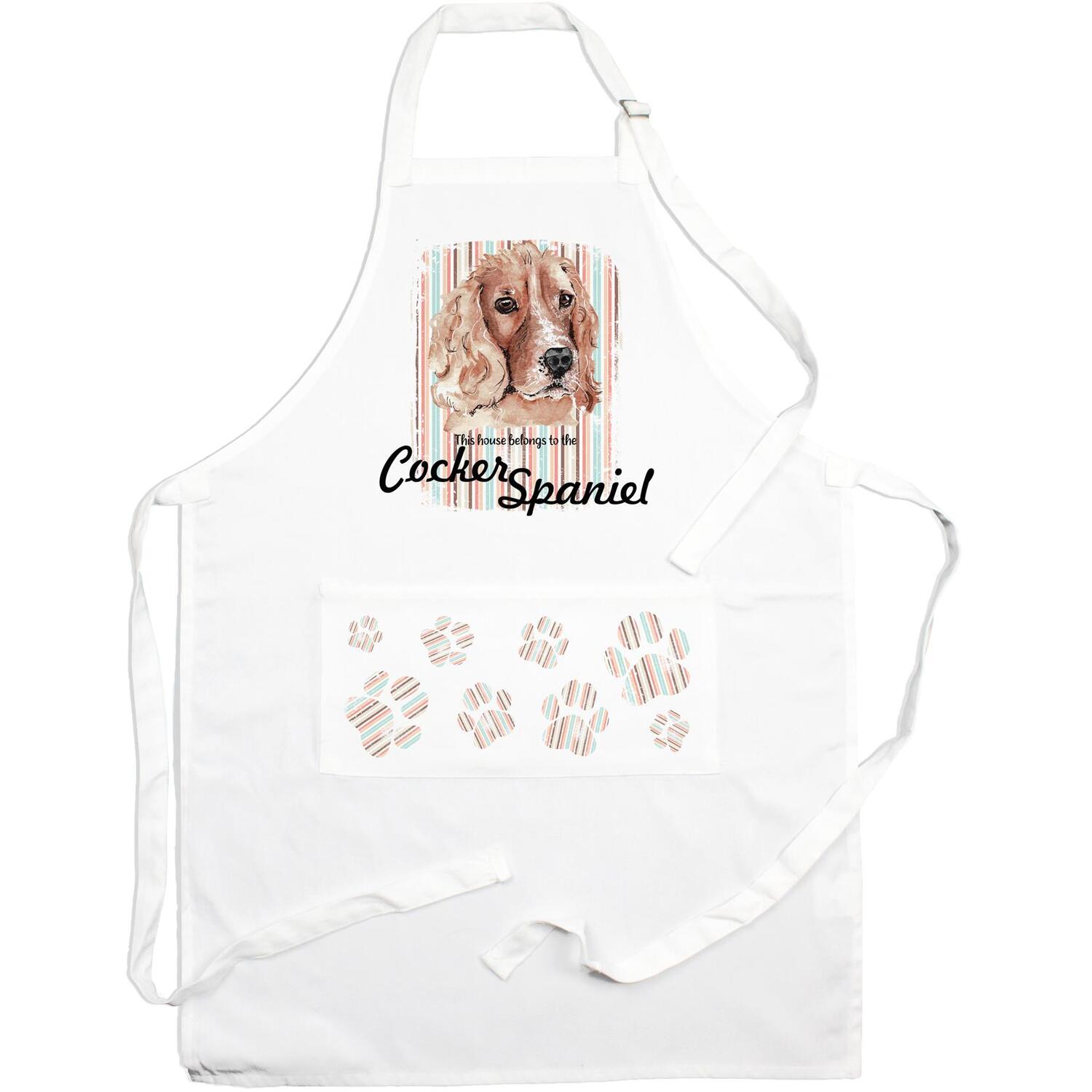 B&Q -  Cocker Spaniel ApronNovelty Kitchen Gift For Dog Lovers - Image 3
