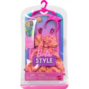 Barbie Complete Look Orange Dress Fashion Pack