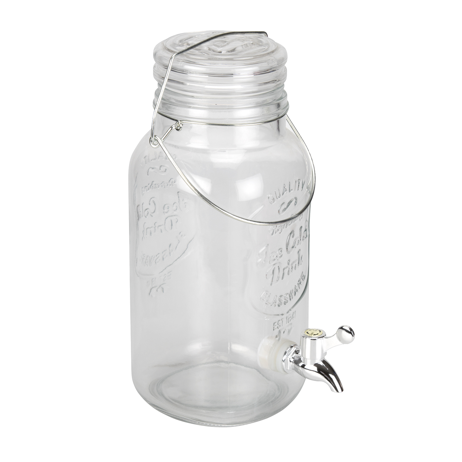 Image of Glass Drinks Dispenser 3.5L