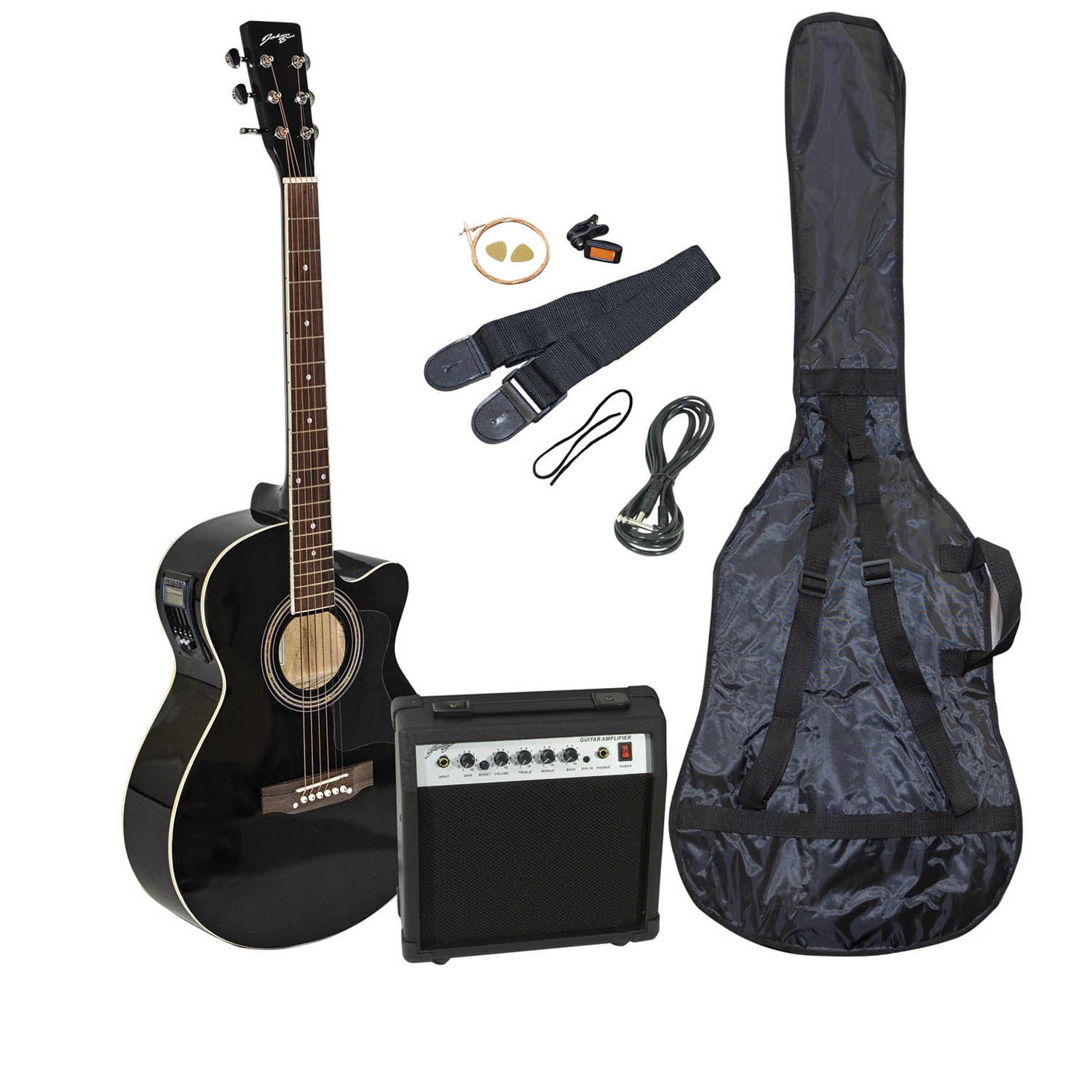 Electro-Acoustic Guitar Kit - Black