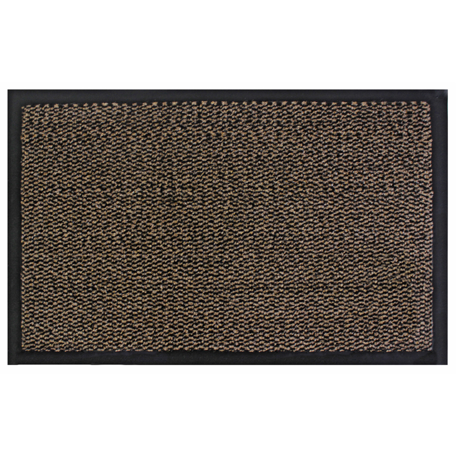 Commodore Vinyl Backed Barrier Doormat - Brown