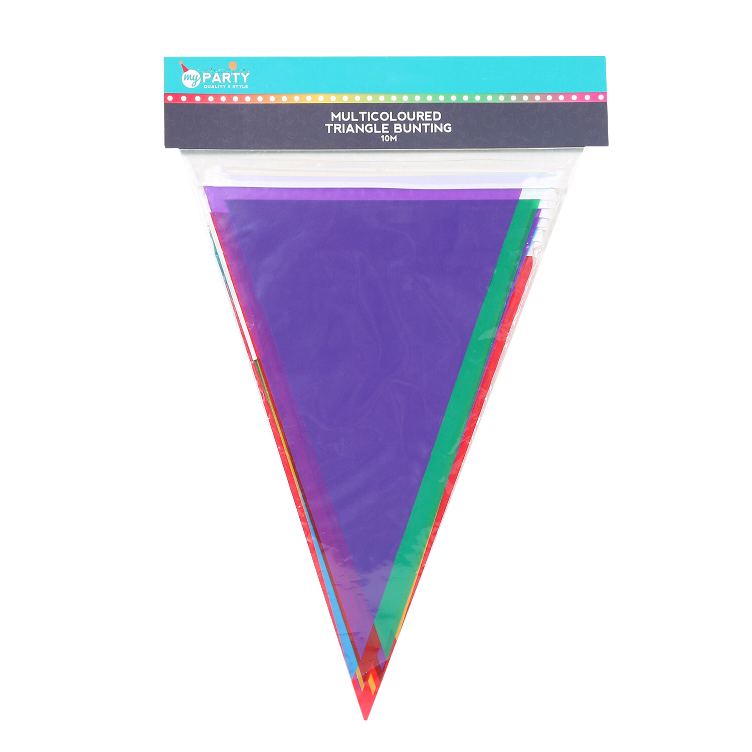 Multicoloured Triangle Bunting
