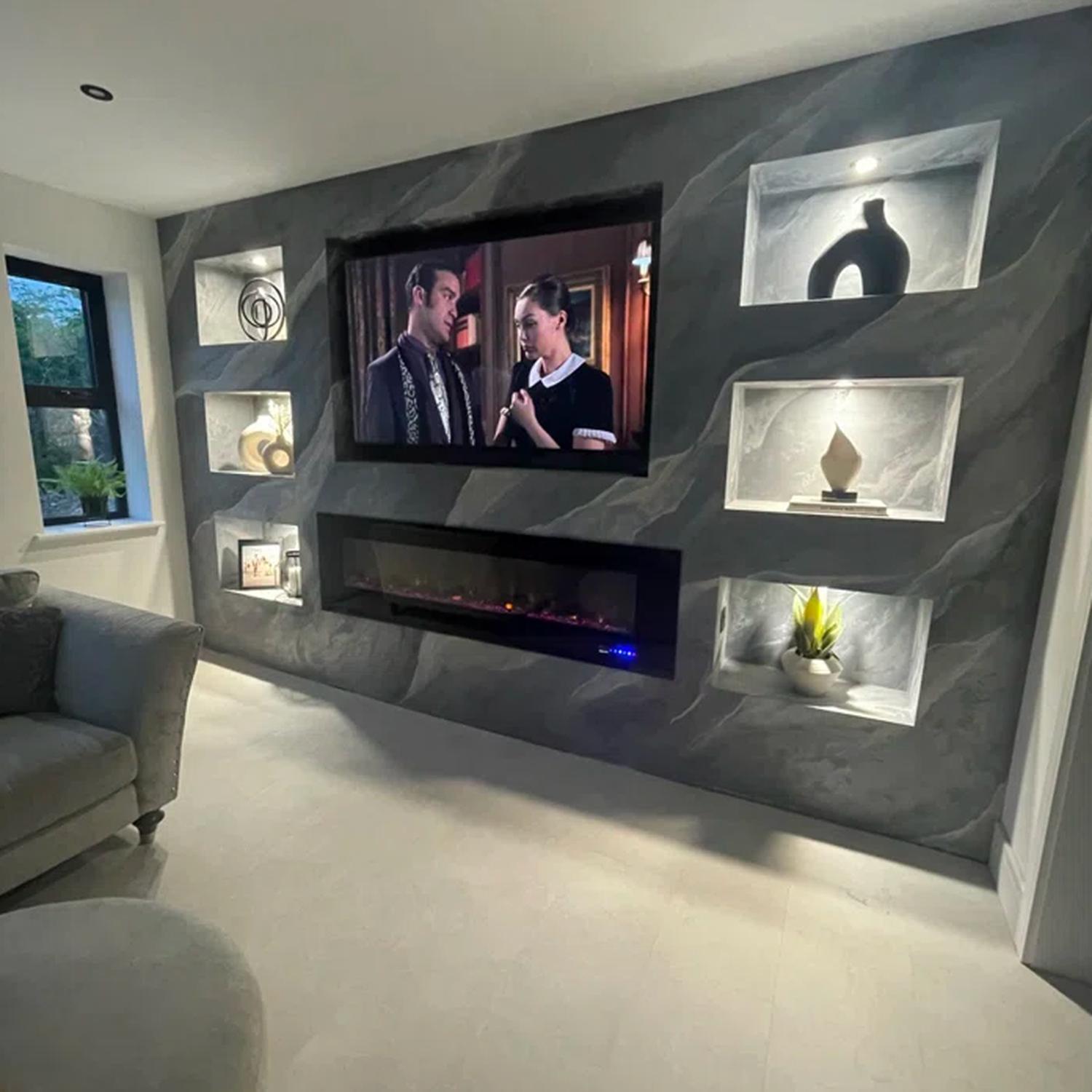 Aurora Electric Fire Insert