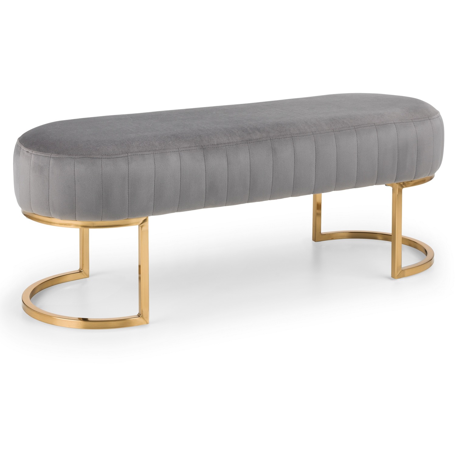 Julian Bowen Harrogate Bench - Grey